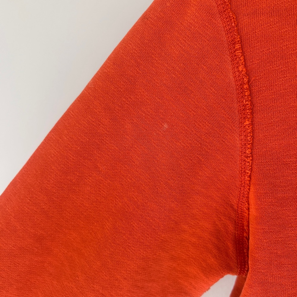 Y2K POLO RALPH LAUREN Orange Full Zip Hoodie Jacket Preppy Mall Casual | Men’s S - Picture 6 of 15
